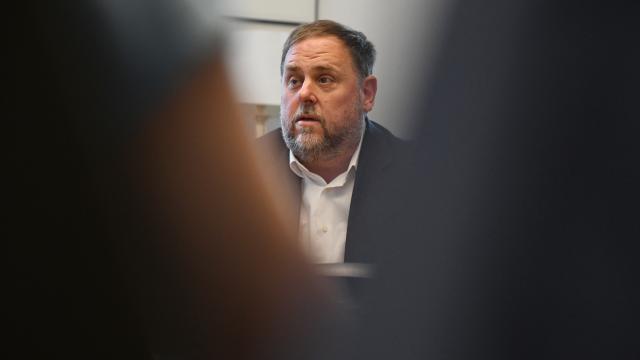 El líder de ERC, Oriol Junqueras