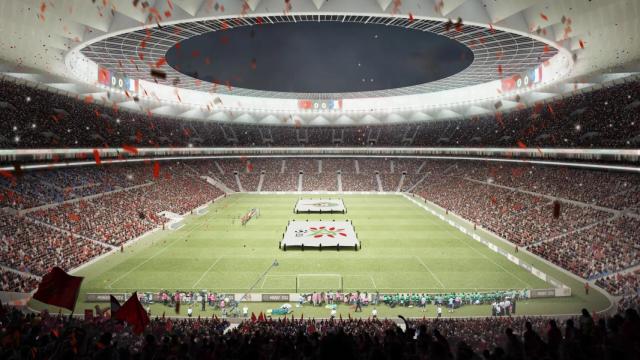 Panorámica virtual del estadio que proyecta construir Casablanca para el Mundial de 2030
