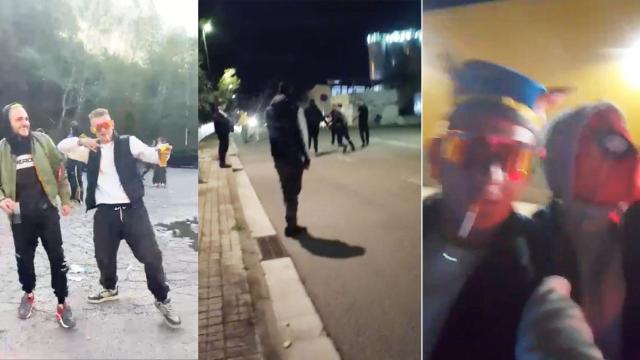 Tres imágenes de la verbena de los Fear Hooligans por Halloween