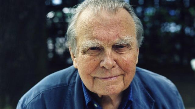 El escritor Czeslaw Milosz