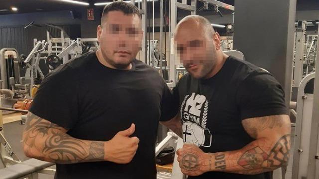 Francisco Pérez, alias 'Paco el Gordo' (izq), y David Pozzi (dcha)