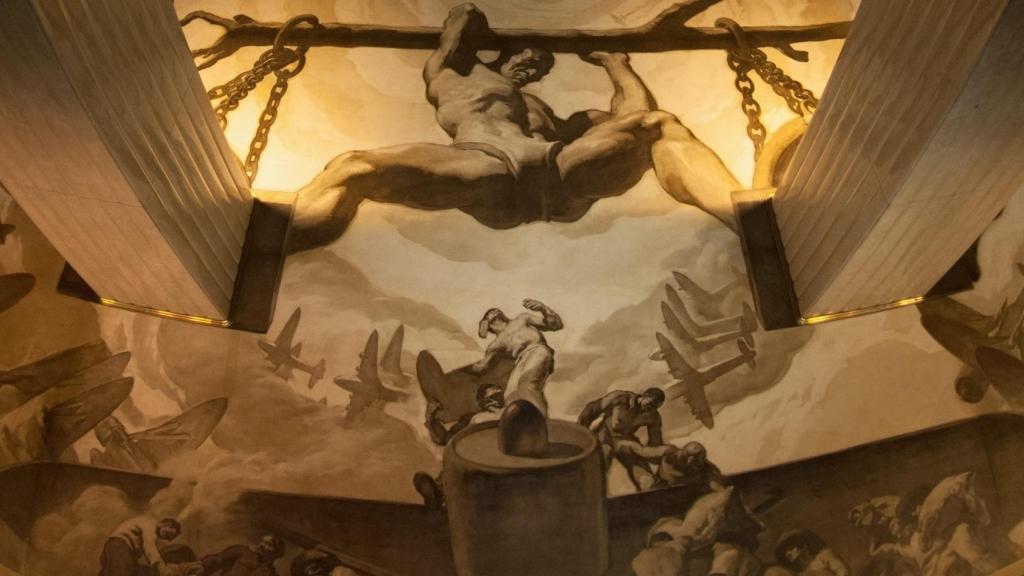 Mural de Sert en el Rockefeller Center