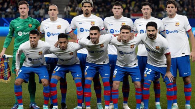 Alineación titular del FC Barcelona contra el Shakhtar Donetsk