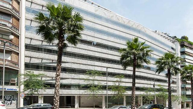 Sede central de la farmacéutica Almirall en Barcelona