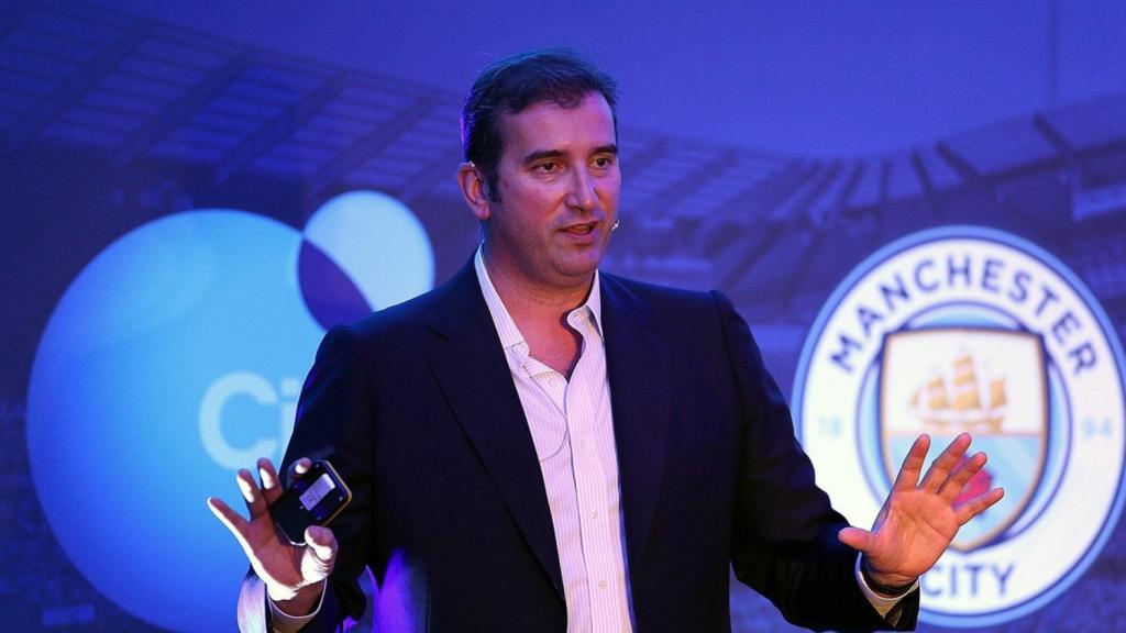 Ferran Soriano, CEO del Manchester City, en una imagen de archivo