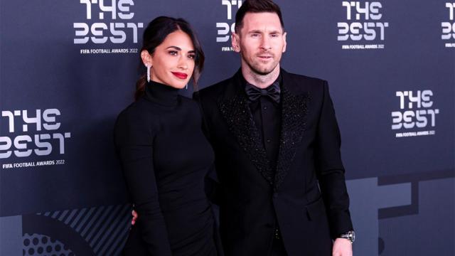 Leo Messi y Antonella Roccuzzo, en una imagen de archivo