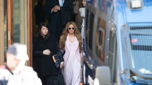Salida de Shakira del juicio anterior