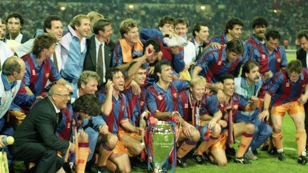 El Dream Team de Johan Cruyff se alza con la primera Champions del Barça