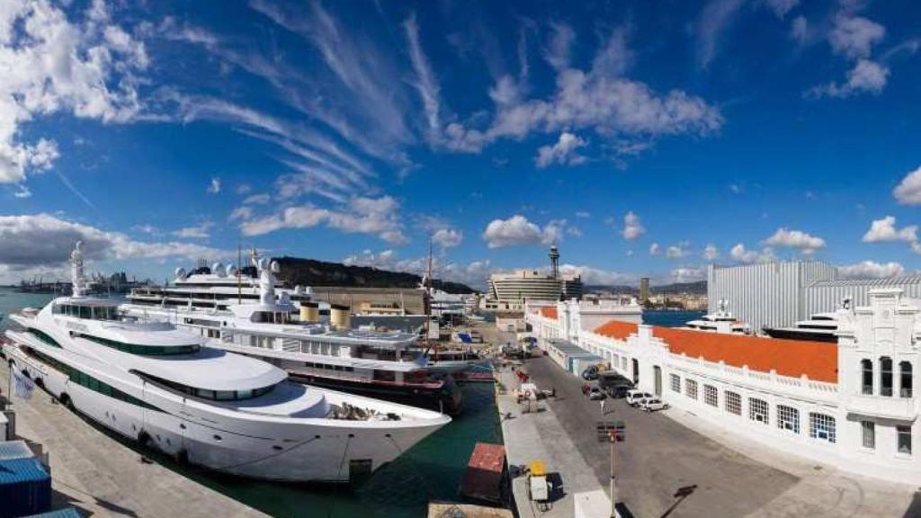 Imatge aèria de MB92 a Barcelona