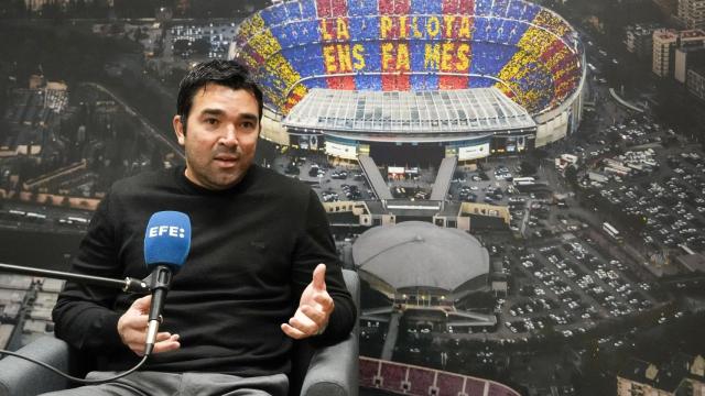 Deco, durante una entrevista con la agencia 'EFE'