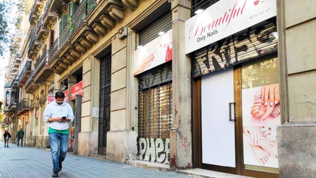 El local de uñas atacado por, presuntamente, un asunto de prostitución
