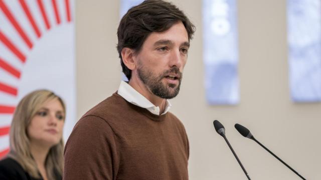 El secretario general de Ciudadanos, Adrián Vázquez