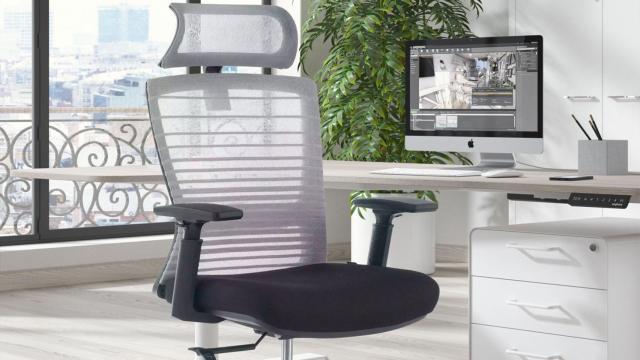 Silla en zona de trabajo