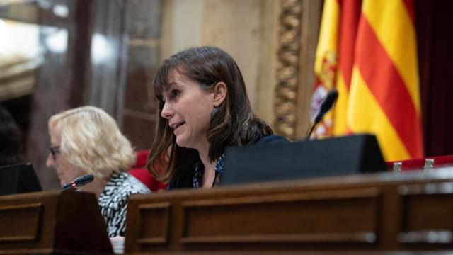 Vicepresidenta de Junts y miembro de la Mesa del Parlament, Aurora Madaula