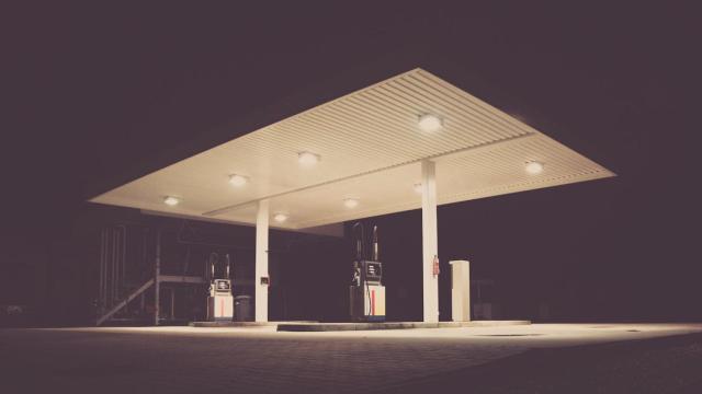 Gasolinera abandonada