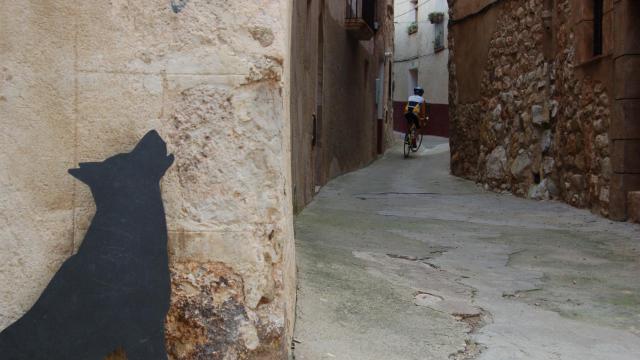 Una calle de Pratdip