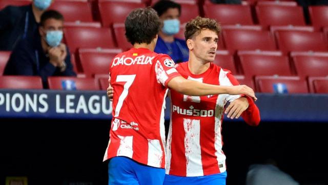 Joao Félix y Antoine Griezmann, juntos en un partido del Atlético