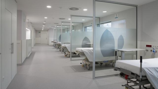 Imagen de la nueva área renovada del Hospital El Pilar de Barcelona