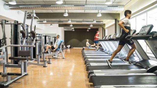 Imagen de archivo de un gimnasio de Barcelona
