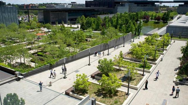 'Distrito Telefonica' de Madrid, lugar de su hub de innovación