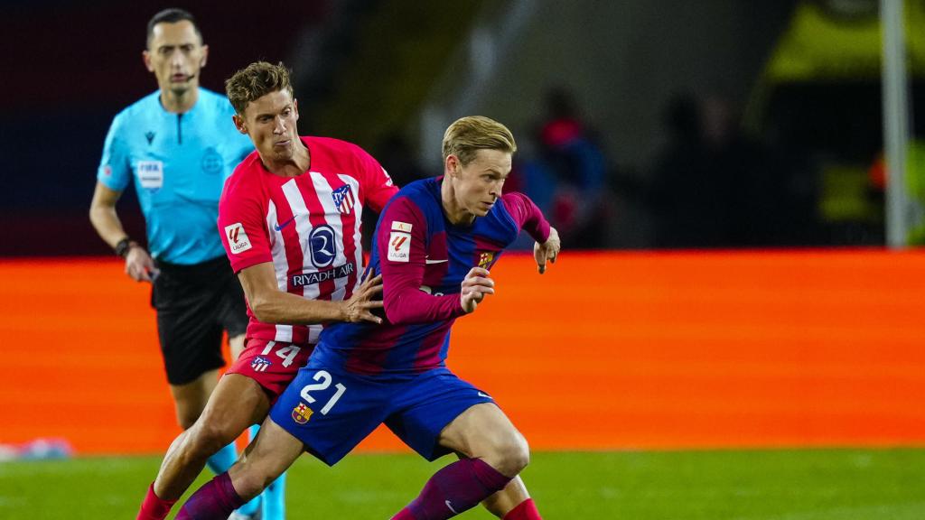Frenkie, amb Marcos Llorente