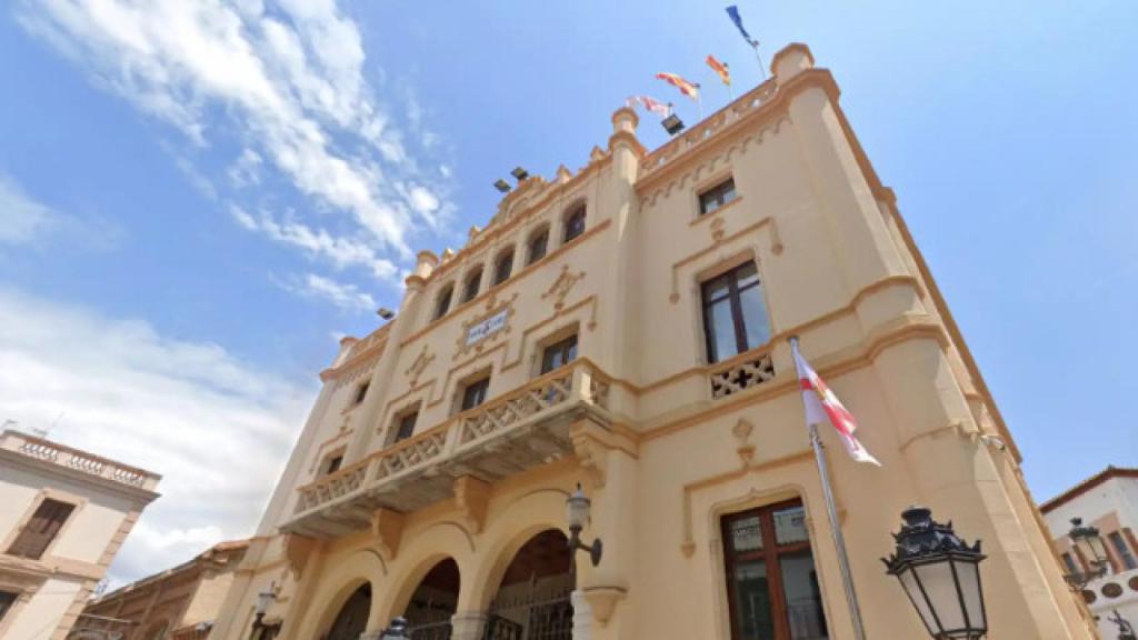 Fachada del Ayuntamiento de Sitges