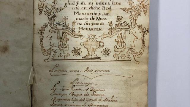 El manuscrito del siglo XVII recuperado por los Mossos d'Esquadra