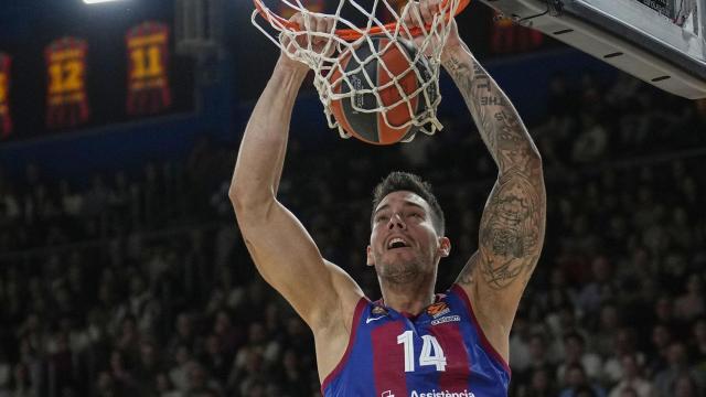 La espectacular clavada de Willy Hernangómez contra el Fenerbahce