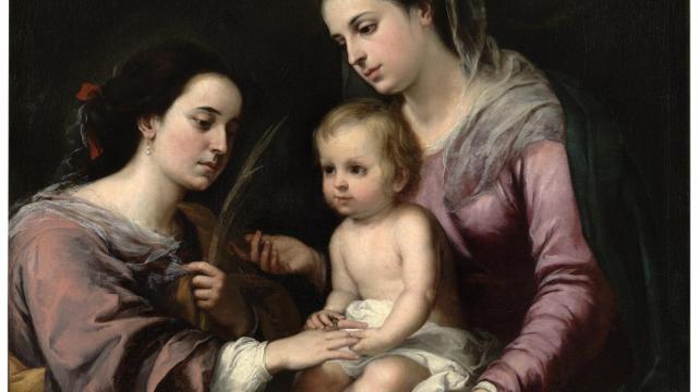 ‘Desposorio místico de Santa Catarina’ (1650-1655), de Bartolomé Esteban Murillo