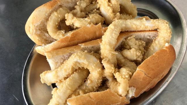 Bocadillo de calamares