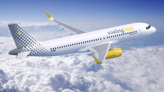 Un avión de Vueling