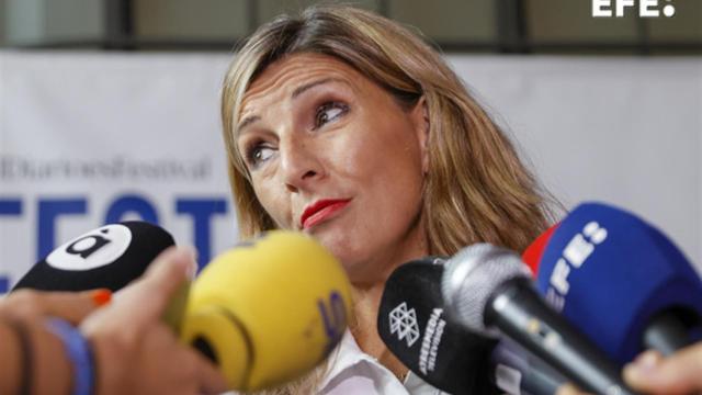 La líder de Sumar y ministra de Trabajo, Yolanda Díaz