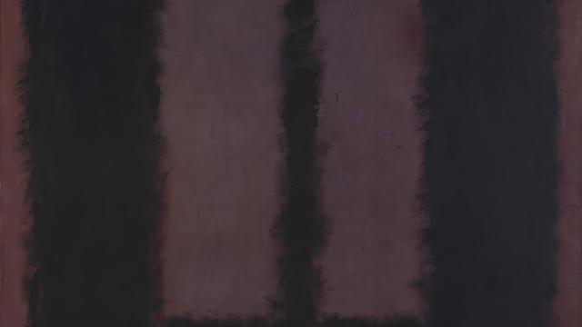 'Black On Maroon' (1958)
