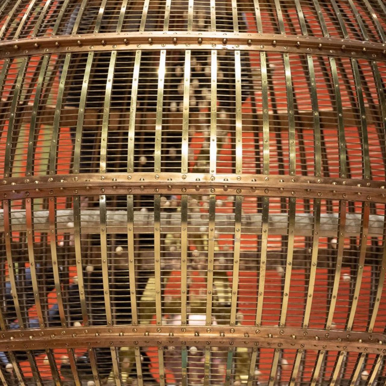 El bombo de la Lotería de Navidad