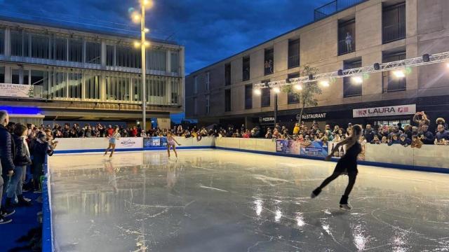 La pista de hielo de Premià