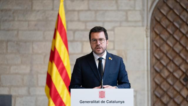 El 'president' de la Generalitat, Pere Aragonès