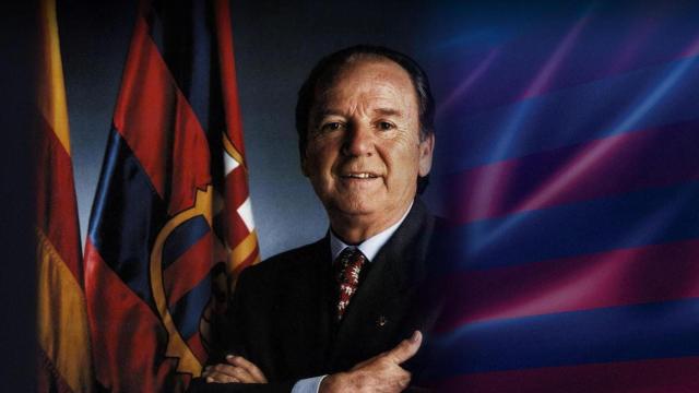 Josep Lluís Núñez, presidente del Barça entre 1978 y 200