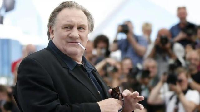 El actor Gérard Dépardieu, en una aparición pública