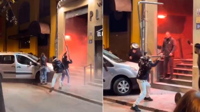 Pelea en los accesos de la discoteca Platea de Girona