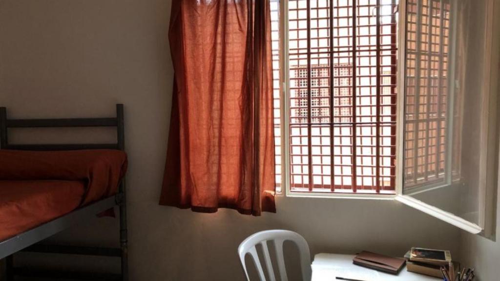 Imagen de una celda de la Cárcel de Ponent