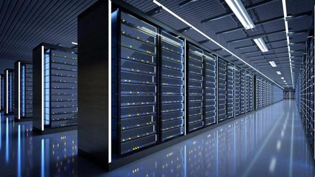 Sala de servidores del Data Center de la empresa Leighton Asia, del Grupo CIMIC, un proyecto tecnológico de ACS