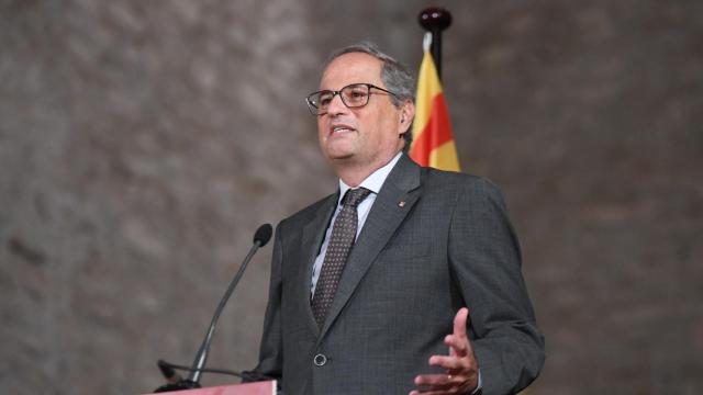 El expresidente de la Generalitat, Quim Torra