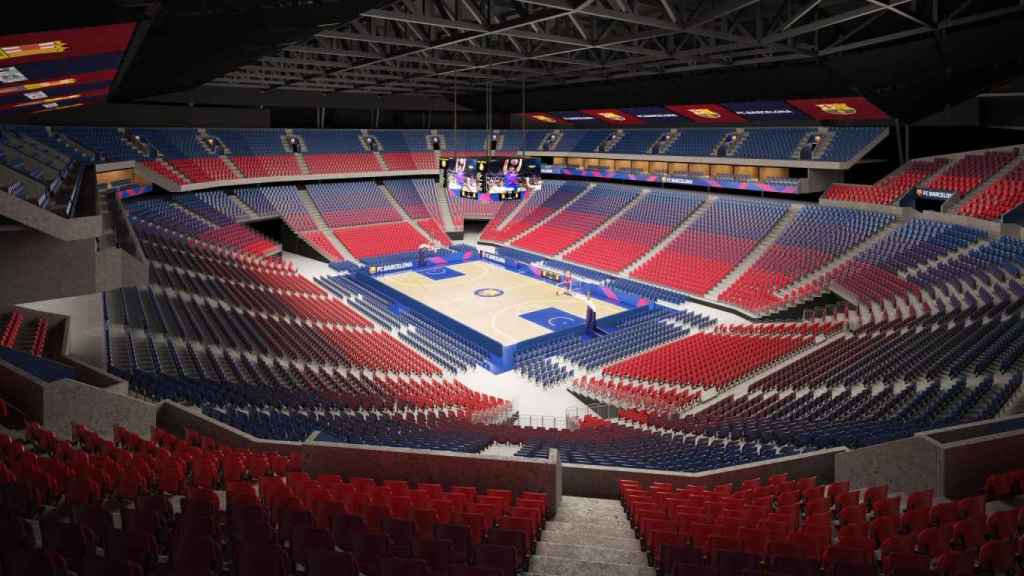 Imagen virtual del nuevo Palau Blaugrana
