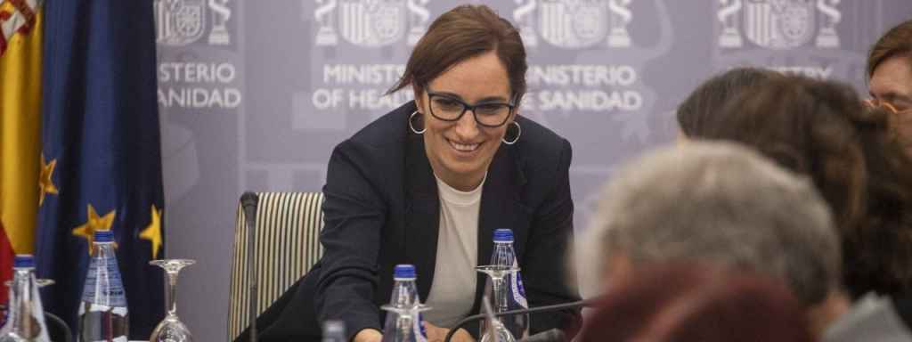 La ministra de Sanitat, Mónica García