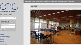 Imagen de la web del Colegio Notarial de Cataluña