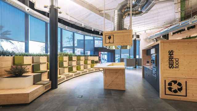 Imagen de la cocina de alto rendimiento de Serhs Food en Mataró