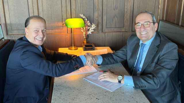José luis Gracía Ochoa, director general de García-Ochoa, y Ricardo Soler, consejero delegado de ERSM Grupo