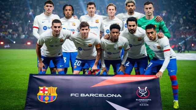 El once titular del FC Barcelona contra Osasuna en la Supercopa de España