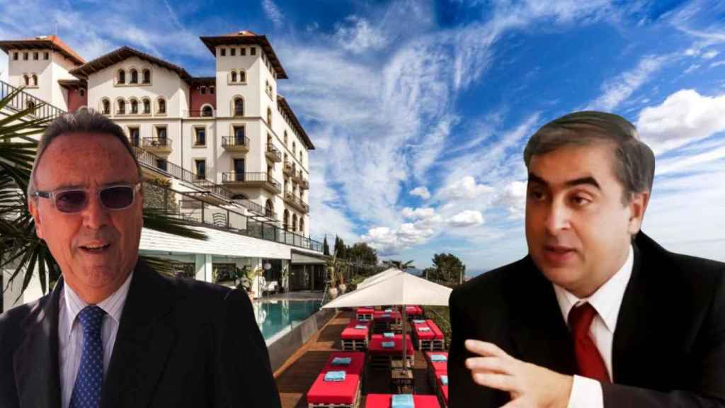 El Hotel La Florida, Boutros El Khoury (d) y Joan Gaspart (i) / CG
