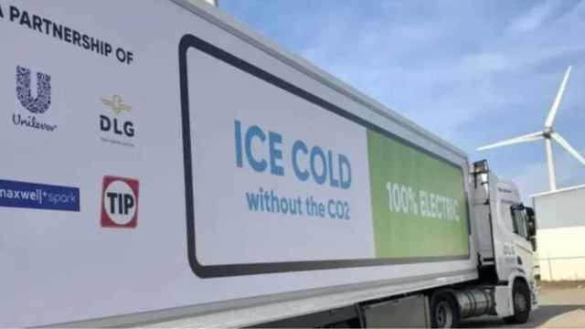 Vehículo eléctrico de la flota de Unilever